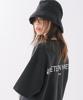 Kagamiel Oversized 1990 Logo T-Shirt Black