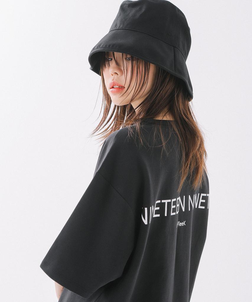 Kagamiel Oversized 1990 Logo T-Shirt Black