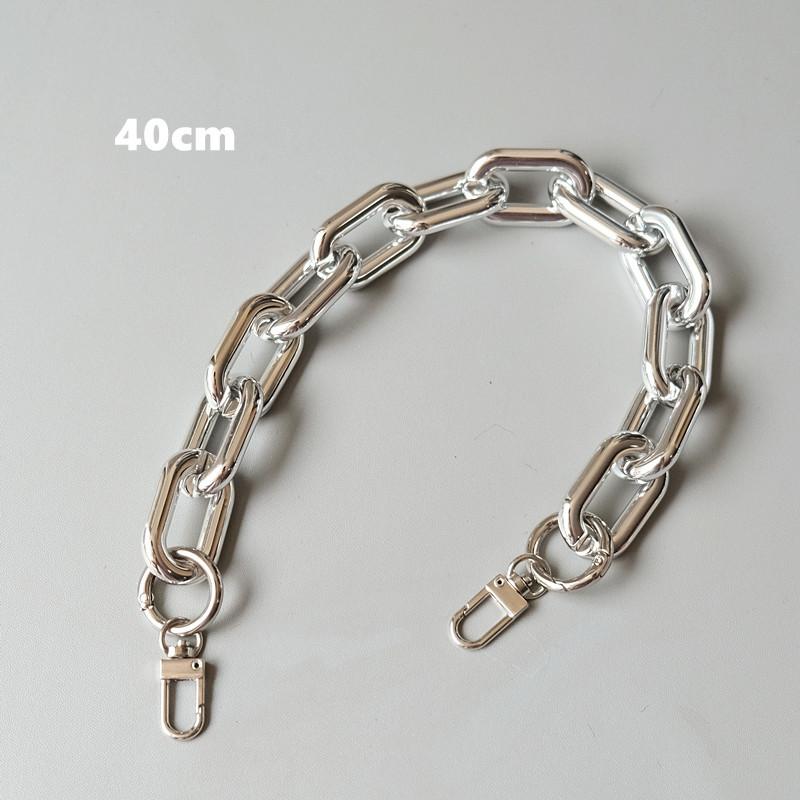 

European and American fashion Internet celebrities with the same gold silver versatile chain cloud portable shoulder underarm bag chain diagonal strap