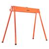 Saw Horses, 2 Pack Folding Work Horses, 299.4 Kg Load Capacity Sawhorse with Heavy Duty Legs, All-Metal Portable Saw Horse with Non-Slip Foot Pads,
