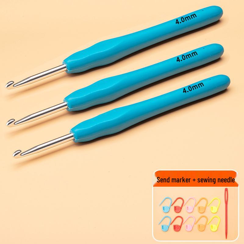 Handmade Crochet Tool Set: Yarn, Hooks & Knitting Doll