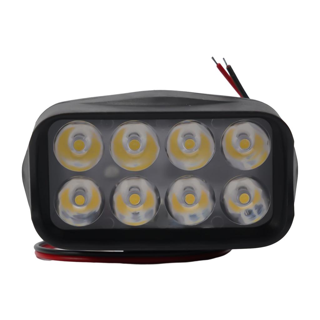 12V-80V biciclete electrice LED faruri super luminoase motocicletă triciclu 8/12/16 LED lampă E-Bike siguranță echitatie lumină față piese