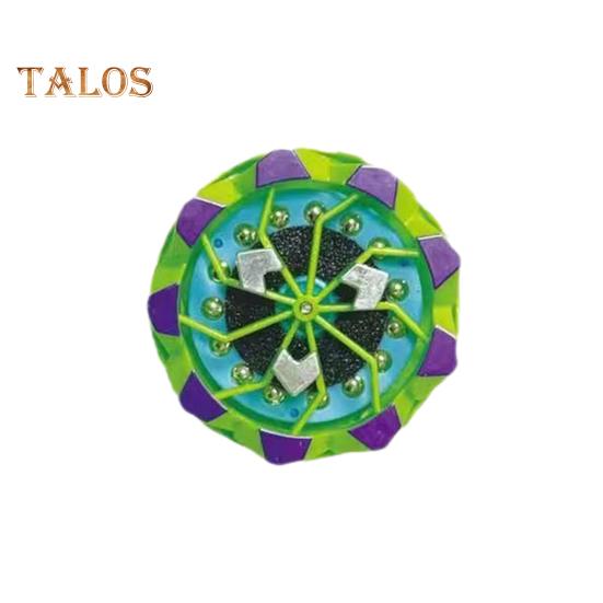 

1/2/6 шт., вращающийся волчок Spark, снятие стресса, портативный светящийся гироскоп, искры от столкновений, светящийся гироскоп, декомпрессионный волчок, игрушка для детей, подростков и взрослых 1pc разноцветный