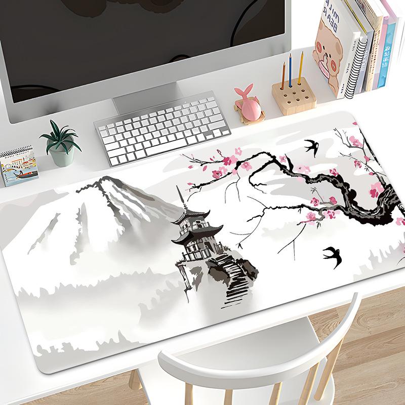 Mousepad Home Computer Table Large Pc Mouse Pad Art Keyboard Mause Rug Desk Mat Office Accessories