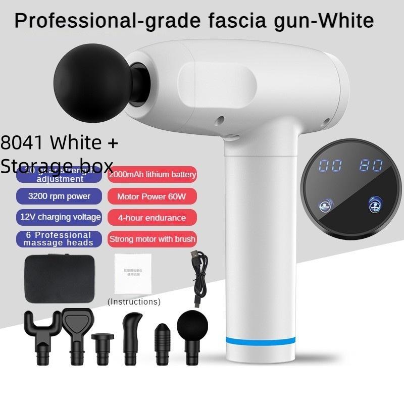 Mini Brushless Motor Multi Gear Adjustment Massager Muscle Relaxation Impact Fascial Gun Professional and Efficient Lithium Battery Massage Equipment