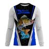 Fishing Graphic Men Fashion Tops Men's Clothing Outdoor Sun Protection Tee Men's Long Sleeve T-Shirt