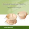 Biodegradable Corn Starch Round Food Containers