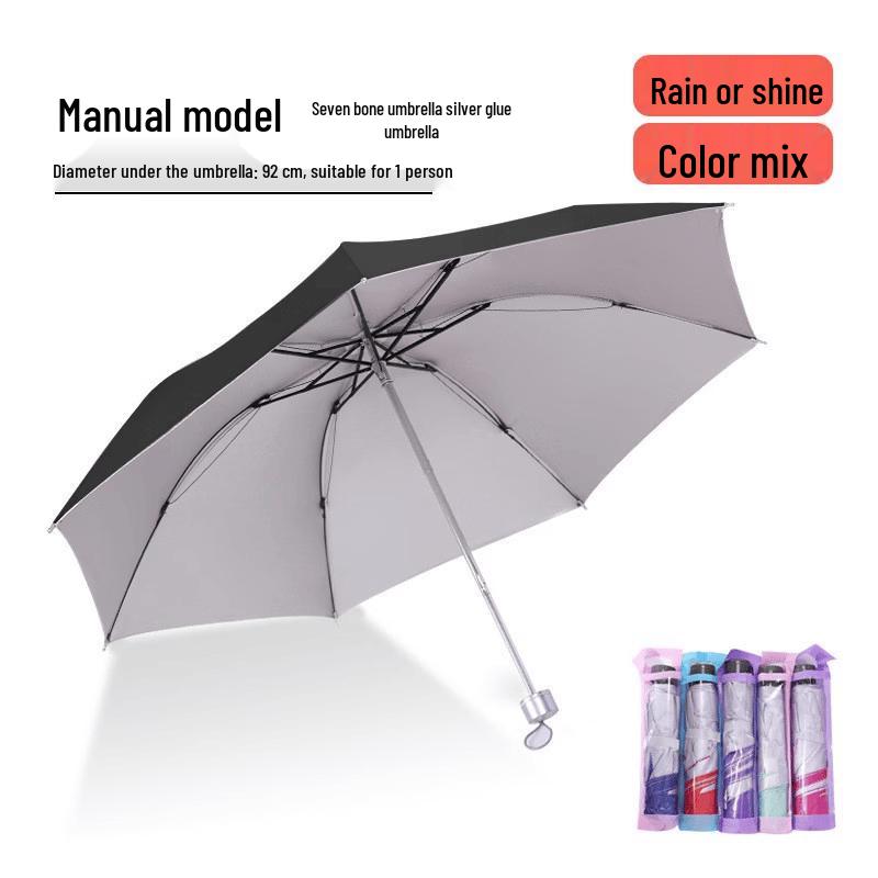 Silver-Coated UV Protection Umbrella