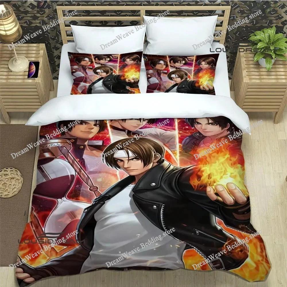 3D Game KING OF FIGHT Bedding Sets Exquisite Bed Supplies Set Duvet Cover Bed Comforter Set Bedding Set Luxury Birthday Gift