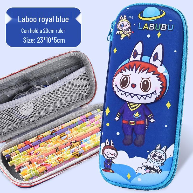 3D Multifunctional EVA Pencil Case - Large Capacity for Students