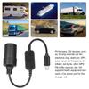 Car Cigarette Lighter Socket Plug Connector Adapter USB Type C 5V To 12V Converter Adapter Wired Controller Auto Interior Access