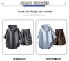 Men's Casual Hooded Half-Zip Short Sleeve T-Shirt & Shorts Set - Summer 2026 Trend
