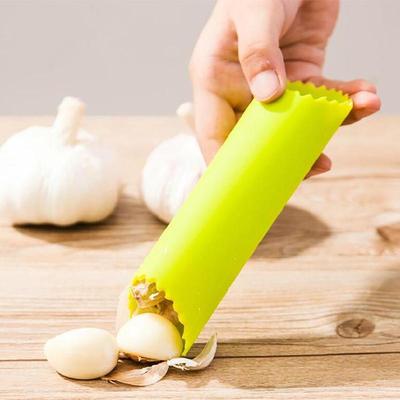 Peeler din silicon colorat Tub ușor de curățat Usturoi Magic Accesorii de bucătărie Instrument Instrumente de gătit
