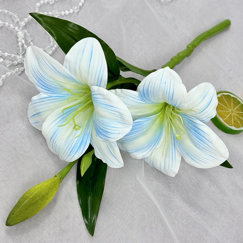 Flower Lily Artificial Wedding Hotel Restaurant Desktop Decoration Ornament Room