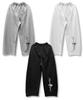 Damiswi Cross Wide One-Pleat Sweatpants_Black