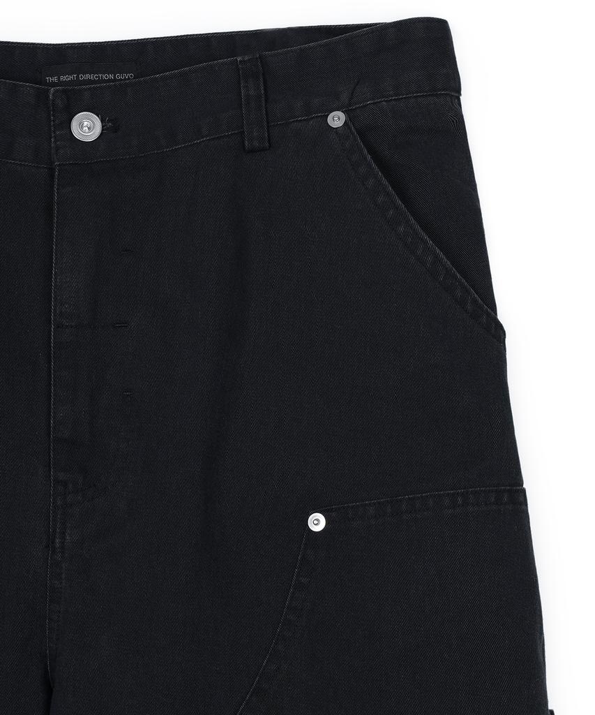 GUVO Vintage Labor Pants, Black