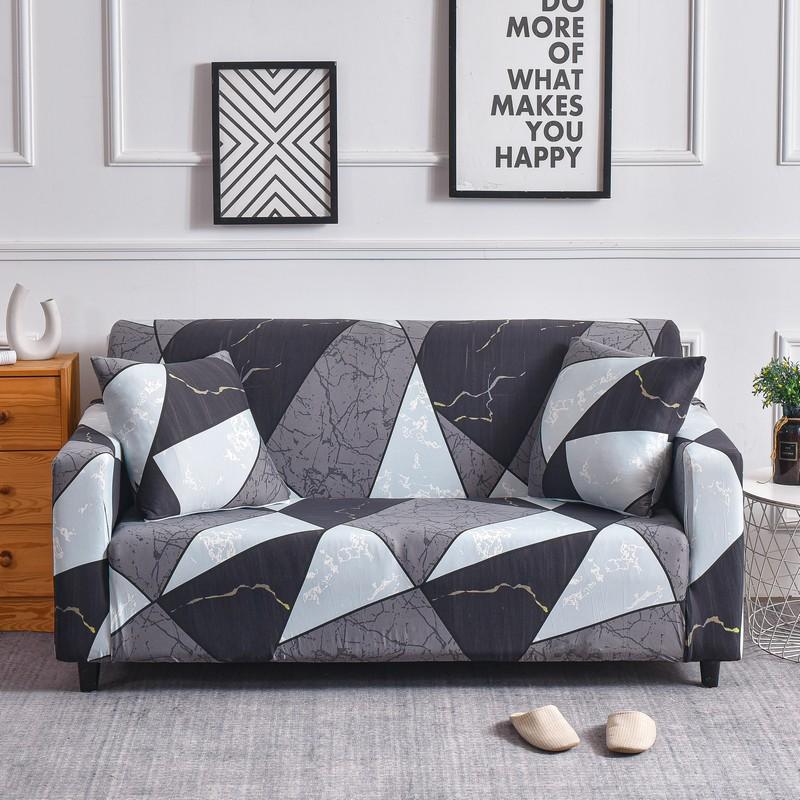 Geometric Sofa Cover Elastic Stretch Modern Chair Couch Cover Sofa Covers for Living Room Furniture Protector 1/2/3/4 Seater