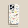 Applicable To Apple 11/11pro Cartoon 11 Colored Silver Mobile Phone Case, Domestic Vivo Cute Huawei Colored Little Whale