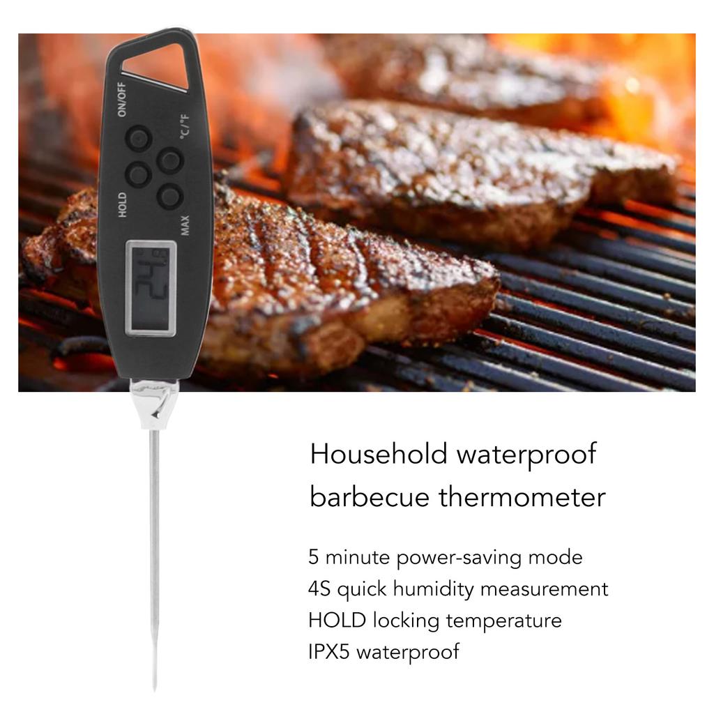 Digital Food Thermometer Accurate   Read Thermometer Kitchen Tool for Grilling Cooking