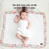 Newborn Pure Cotton Hooded Poncho Bath Towel - Thickened for Autumn/Winter