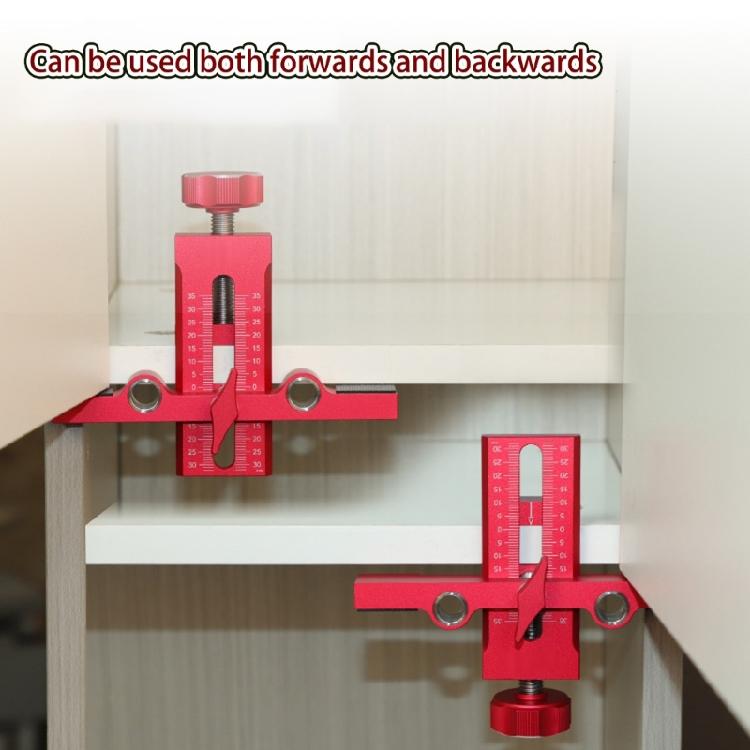Door Installation Auxiliary Clamp Cabinet Door Mounting Clamp Installation Positioner Rebounder Install Drilling Locator
