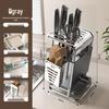 Brangdy Kitchen Countertop Knife Block with Chopstick Holder
