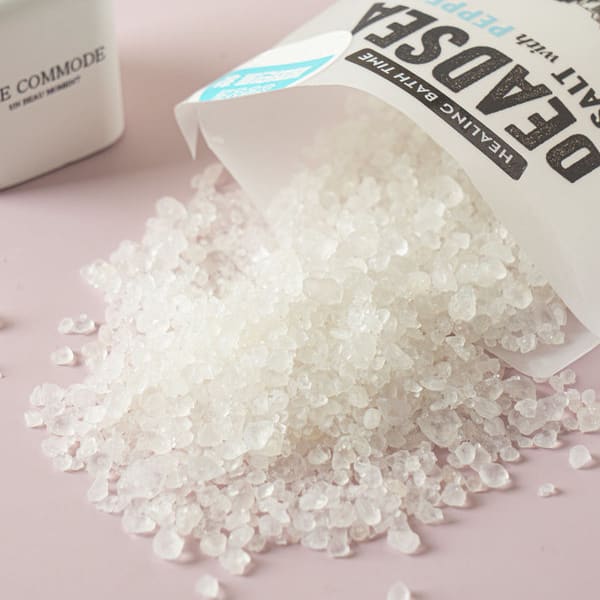Israeli Dead Sea Salt Bath Salt 60 G Peppermint Flavor