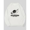Men'S THE SHANKERS Golf Team 100% Cotton Printed Long-Sleeve Crew Neck Pullover Logo Casual Crewneck Sweatshirt