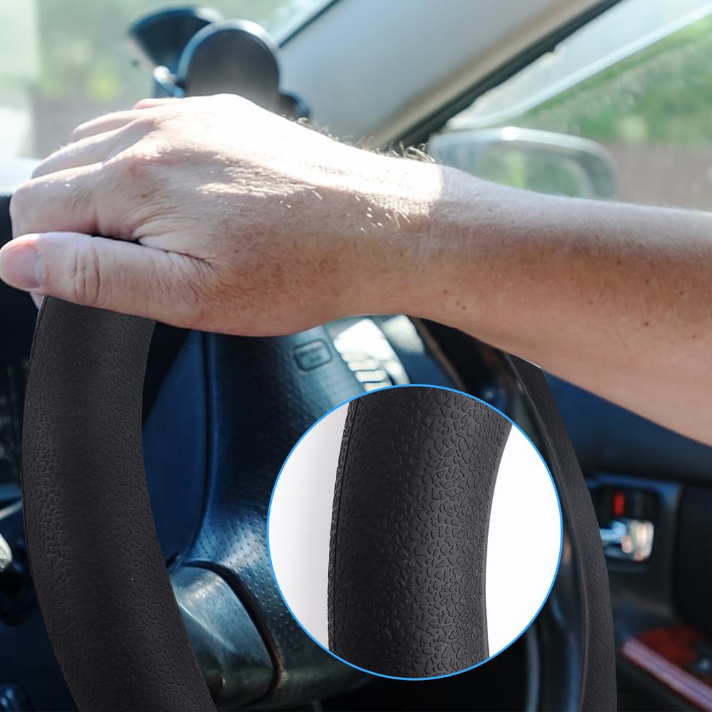 Cooler, rutschfester Lenkradschutz aus Silikon. Lenkradbezüge, Lenkradbezüge aus Silikon fürs Auto