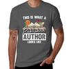 Published Author Quote and Writers Gifts Writing TShirt Sweat Absorbing Sports Tee Shirt