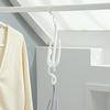 Multifunctional Shoes Drying Hanger Drying Rack Windproof Rotatable Balcony Scarf Necktie Shoe Hanging For Home Storage Organize