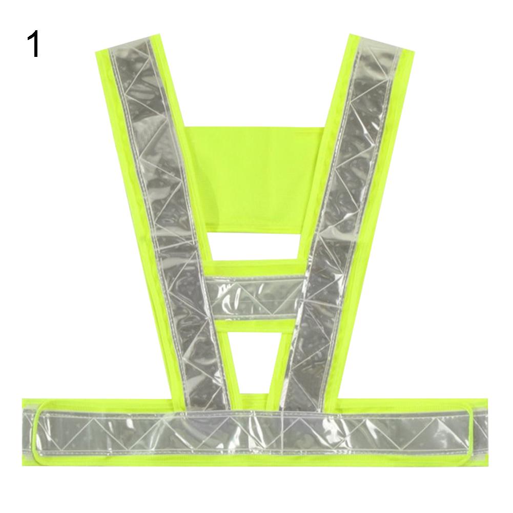 Breathable Reflective Stripes Safety Guard Vest High Visibility Warning Vest