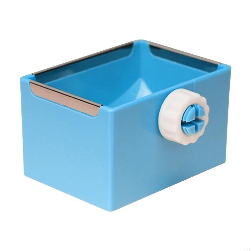 

Hamster Feeding Bowl Rabbits Grass Feeding Bowl Water Bowl Cage Hanging Feeders X3UC синий