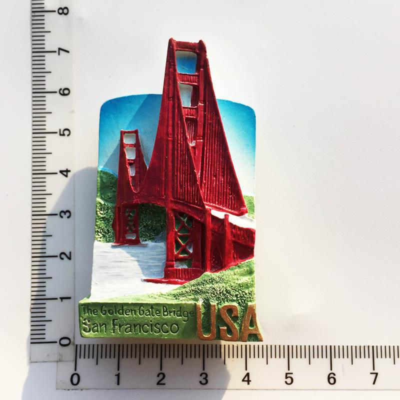 America Tourism Souvenirs Fridge Magnets United States Las Vegas Travelling Fridge Stickers Home Decor Wedding Gifts