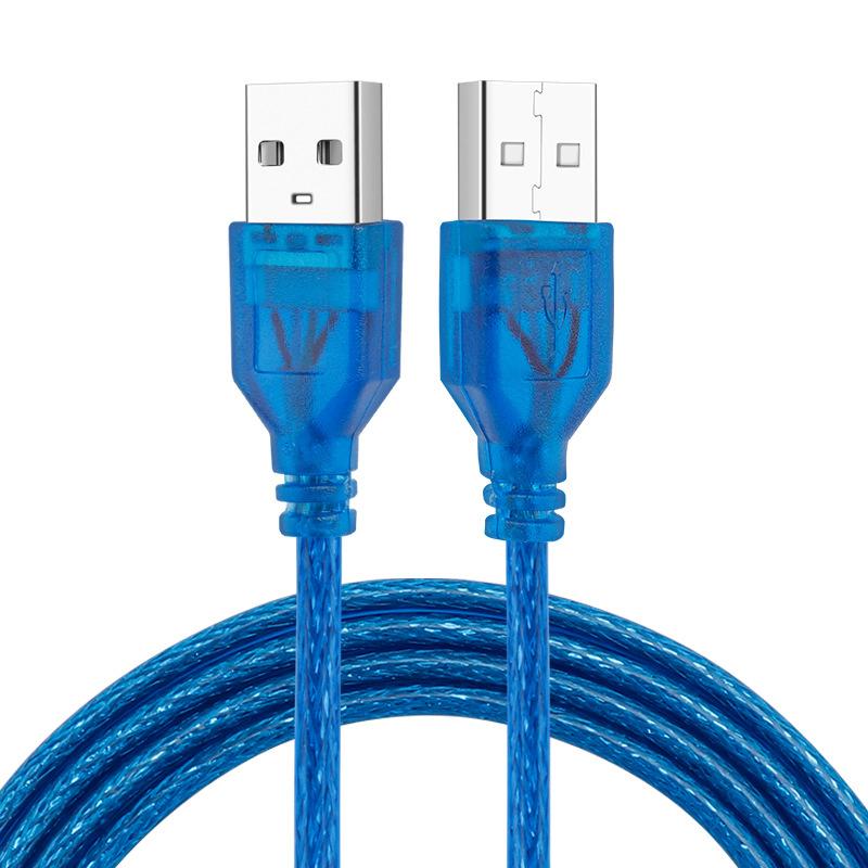 

Usb A Male To Usb Male Dual Usb2.0 Superspeed удлинительный кабель для радиатора жесткого диска веб-камеры USB-кабель передачи данных 1.5m
