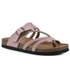 Braided Belt Independent Station Women's Shoes Pinch Feet New Large Size Sandals Summer Wish White