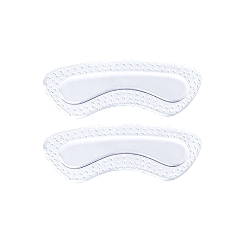 Gel Anti-Wear Half Insole: Soft, Invisible, Anti-Drop Heel Stickers with Granule Massage and Adjustable Self-Adhesive Design.