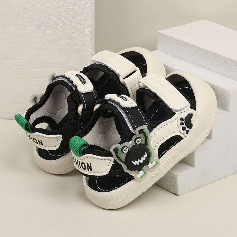 New children 2025 summer baby sandals soft sole boys toddlers infants leisure beach non-slip anti-kick women