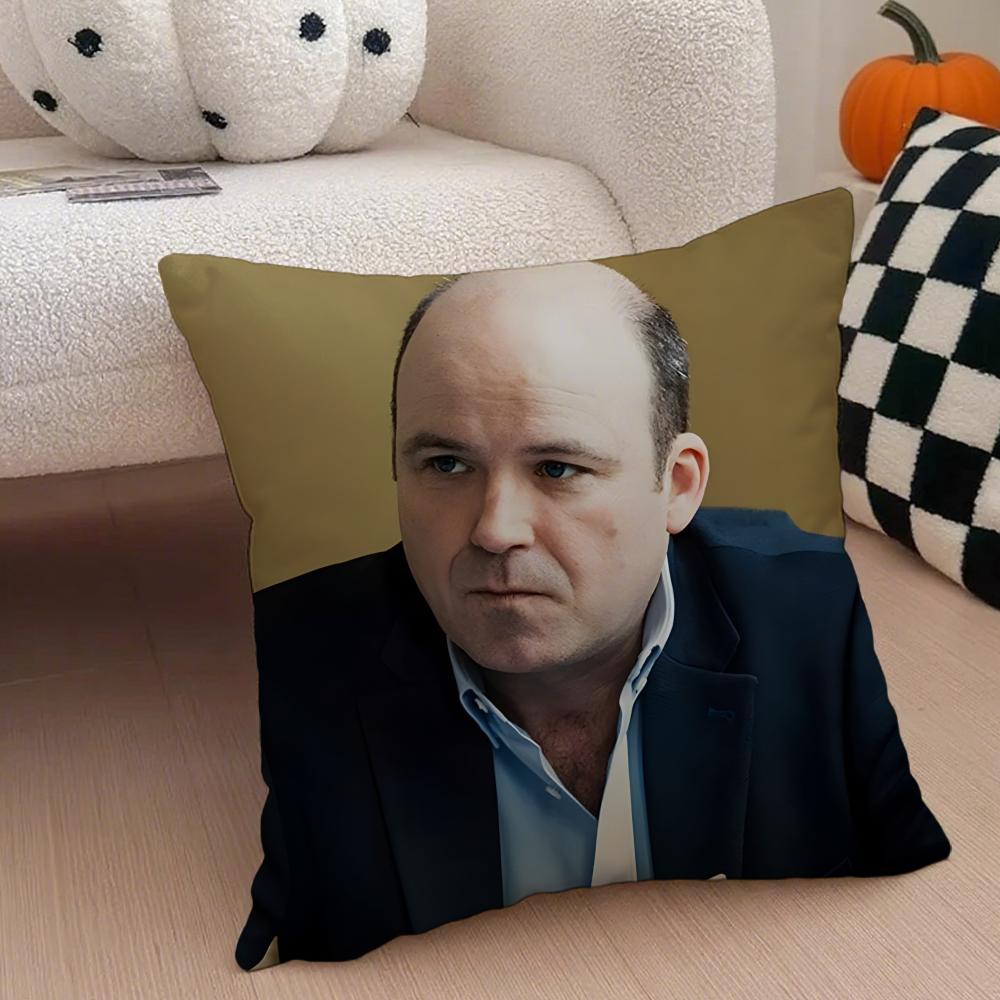 RRory Kinnear Cushion Cover Linen Pillow Case Soft Breathable Protective Couch Room Decoration