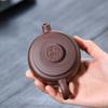 170ml High-end Yixing Purple Clay Teapots Master Handmade Giant Wheel Bead Pot Raw Ore Purple Mud Kettle Zisha Tea Set Cafes Cha