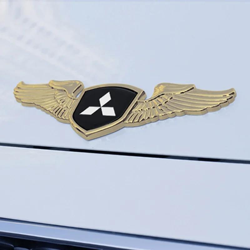 Kryt znaku na přední kapotu auta Zadní emblém na kufr Samolepka pro Mitsubishi Ralliart Lancer Ex Mirage V33 G4 OTOASX L300 Montero