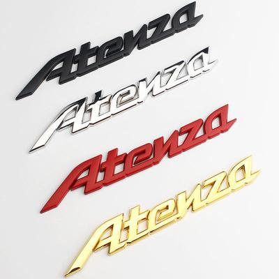 Індивідуальні англійські металеві наклейки для логотипів автомобіля Mazda Atenza