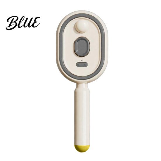 Detangling Hair Brush Electric Steam with Water Spray Reduce Frizz Anti-Static Misting Hairbrush Portable Travel Cordless Fluffy Short