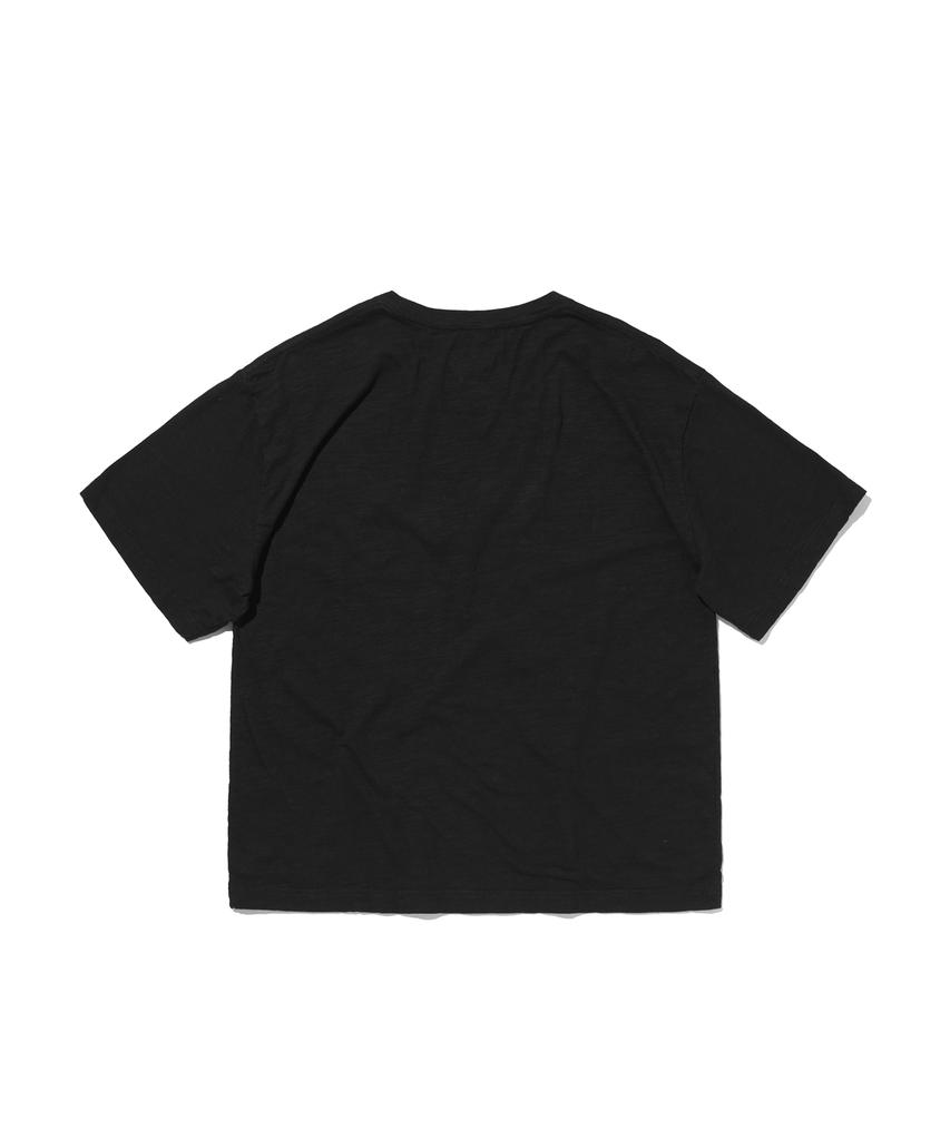 Seuweideu Textured Pocket Tee [Black]