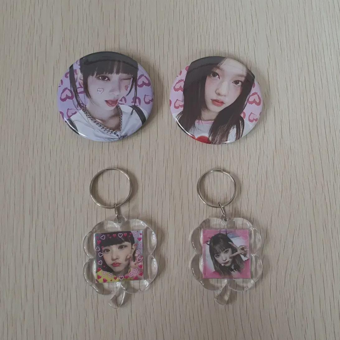 

Newjeans Haerin Pinburton Keyring