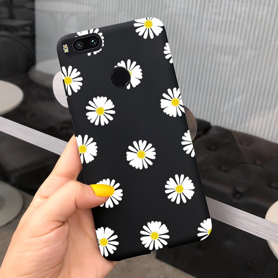 For Xiaomi Mi A1 5X Case New Butterfly Sunflower Patterns Soft Protector Bumper Cover For Xiomi Mi A1 MiA1 Mi5X Phone Cases 5.5"