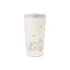 [Afternoon Tea Living] AfternoonTea LIVING Tumbler JQ44 Flower Art Stainless Steel Tumbler 330ml Blue