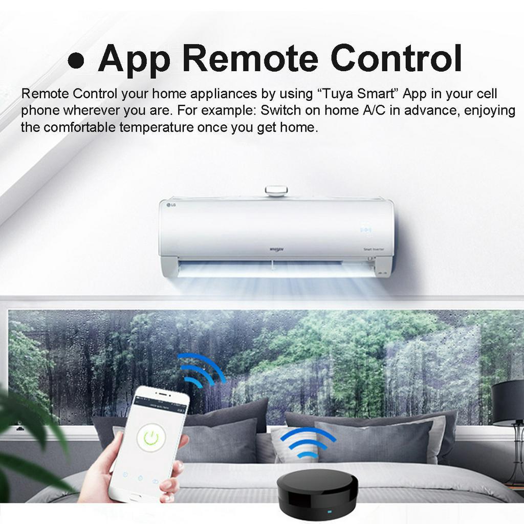 DC 5V WiFi Universal IR Smart Remote Control And Infrared Home Control Hub App Works with Google Assistant Alexa Siri APP Smart