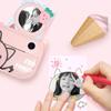 Children Wifi Instant Print Camera 2.4 HD Kids Mini Digital Camera 1080P Toys with Thermal Photo Paper For Baby Birthday Gift