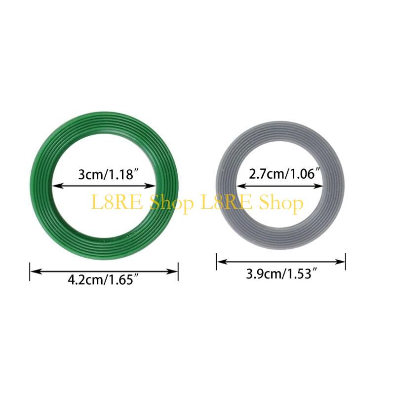 L8RE 100Pcs O-Ring Gasket Silicone Sealing Ring for TM5 TM6 Blenders